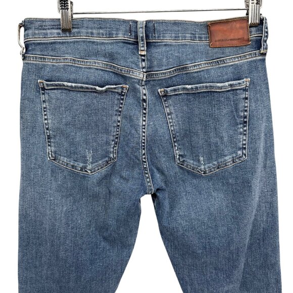 Citizens of Humanity Emerson Jeans Womens Blue Slim Boyfriend Button Fly Size 27 - Picture 3 of 14